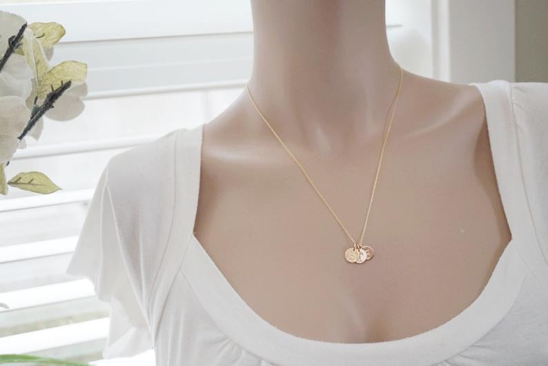 Courtney Rai Dawn - Letter Charms - Gold