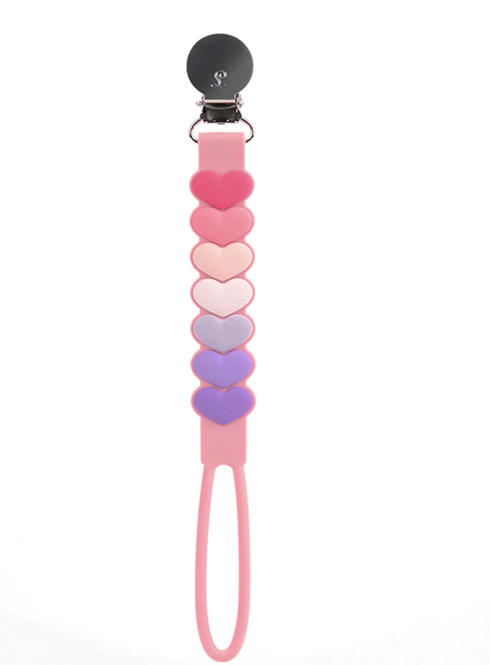 Loulou LOLLIPOP - Pacifier Clip - Sweetheart