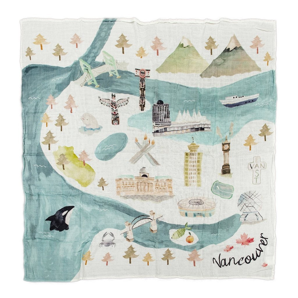 Loulou LOLLIPOP - Muslin Swaddle