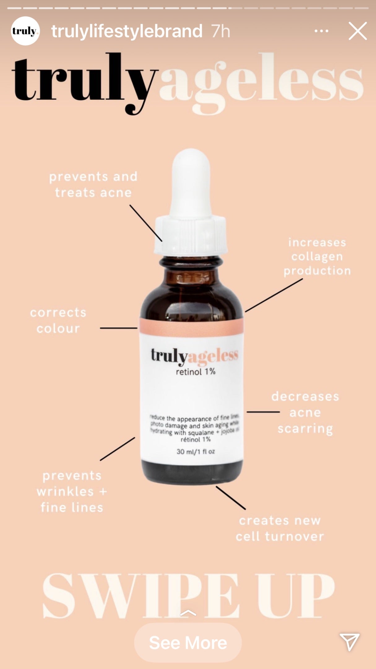 Truly Lifestyle Brand - Truly Ageless 1% Retinol