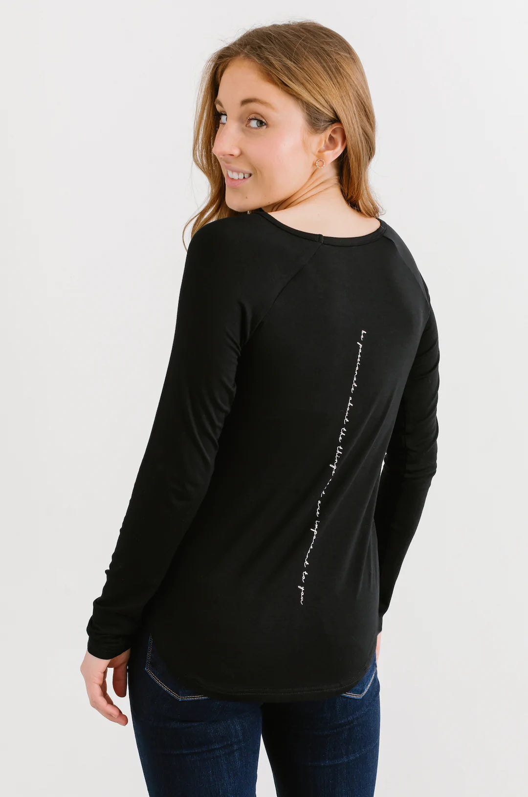 The Roster - Be Passionate - Long Sleeve - Black