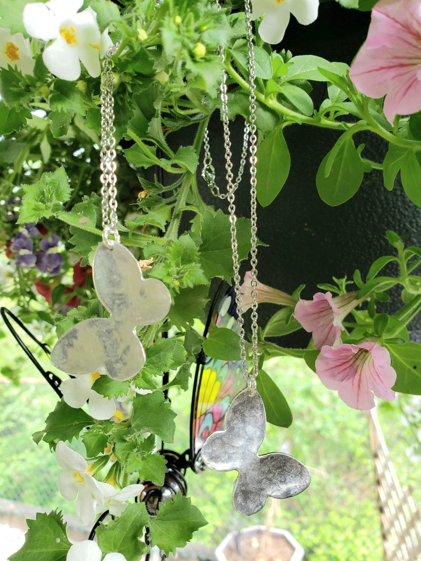 Teaspoon Memories - Butterfly Necklace