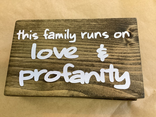 A Paper Life - Love & Profanity Block