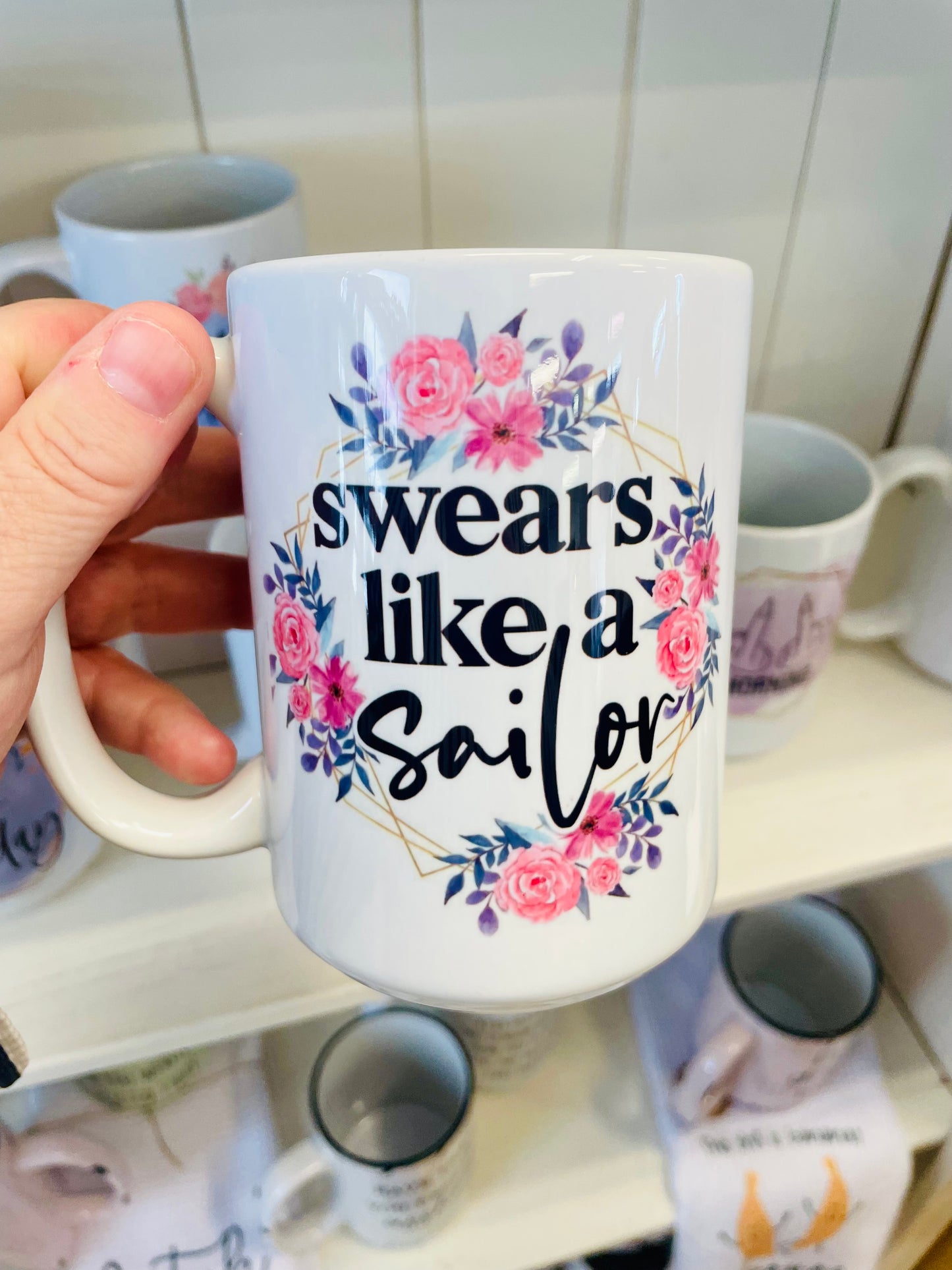 Town & Country coloured mugs