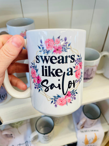 Town & Country coloured mugs