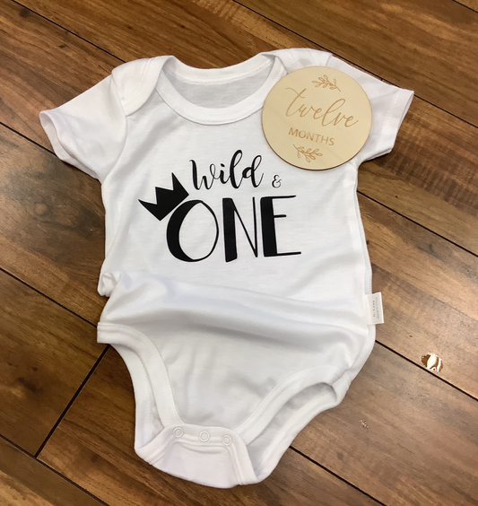 Town & Country - Wild & One Baby Bodysuit