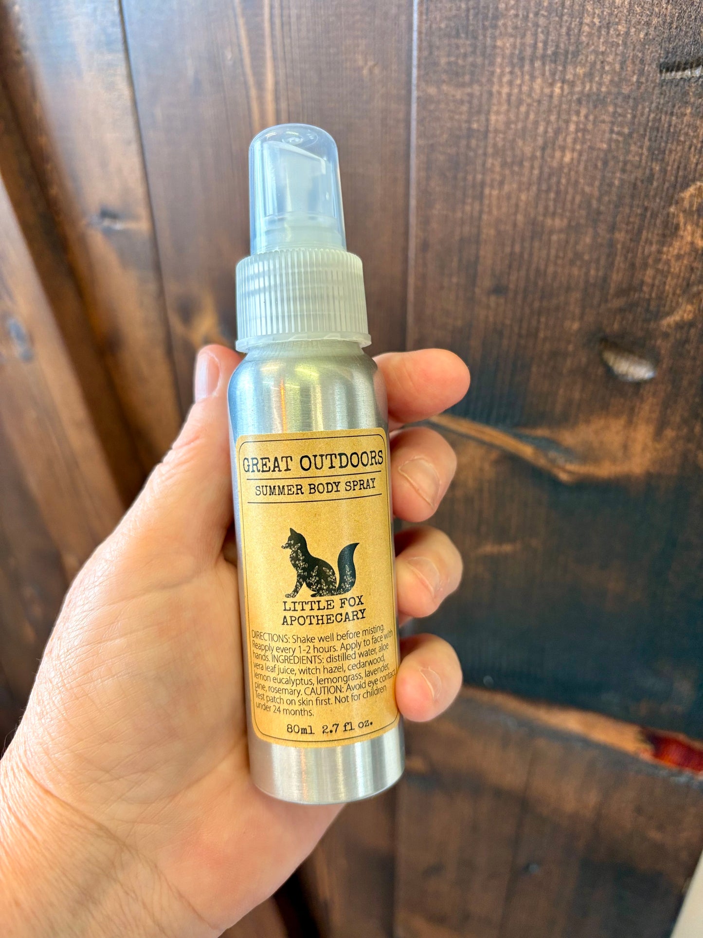 Little Fox Apothecary - The Great Outdoors - 2.7OZ
