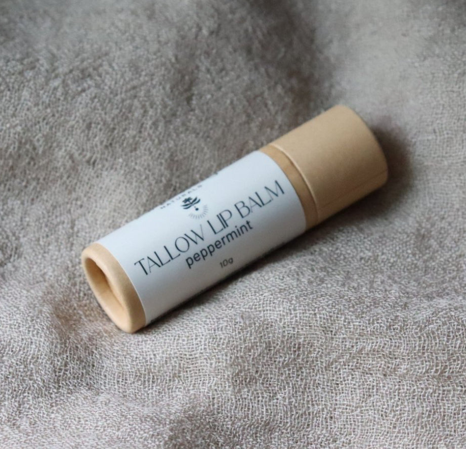Lane Way Naturals ~ tallow peppermint lip balm