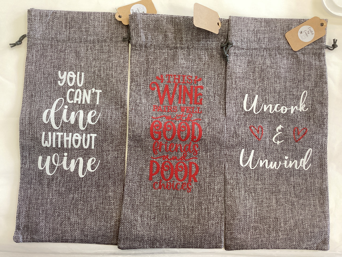 Connie’s Craft Corner- Bottle Bag
