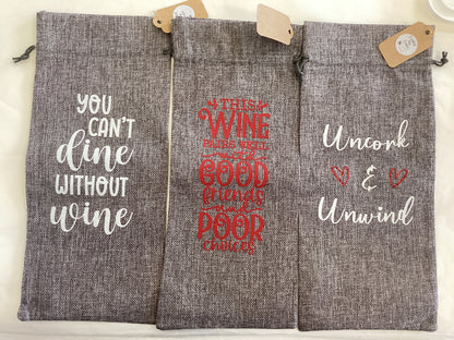 Connie’s Craft Corner- Bottle Bag