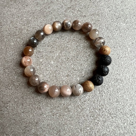 Little Fox Apothecary - Moonstone Diffuser Bracelet