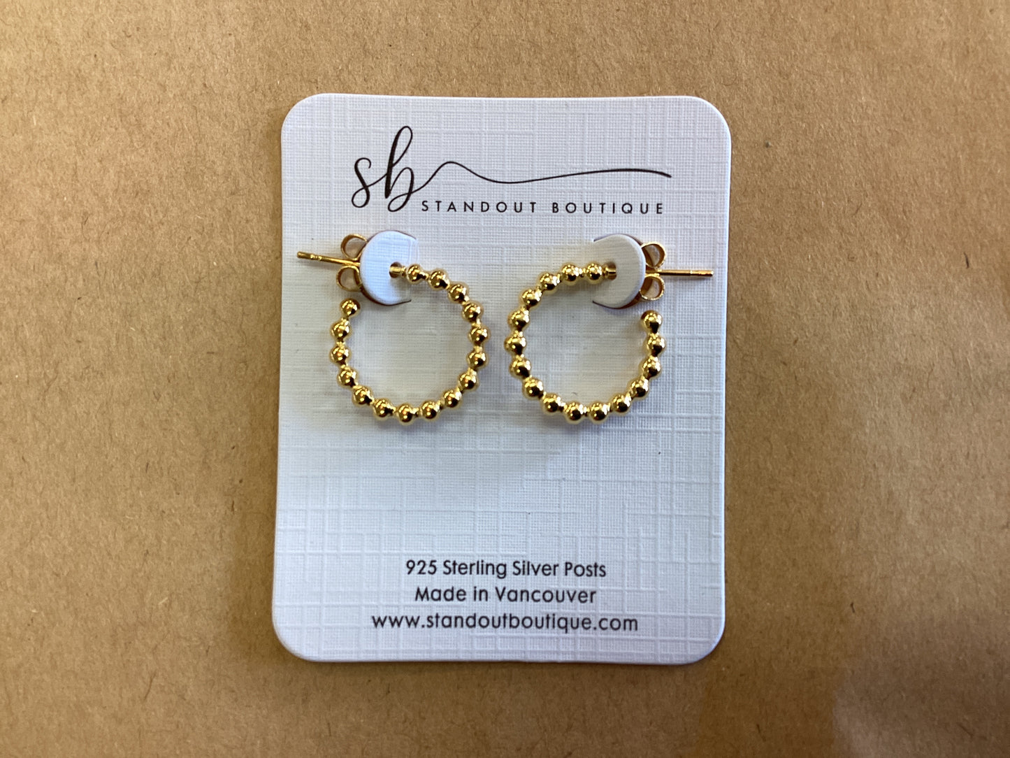 Standout Boutique-Half Orbis Hoops