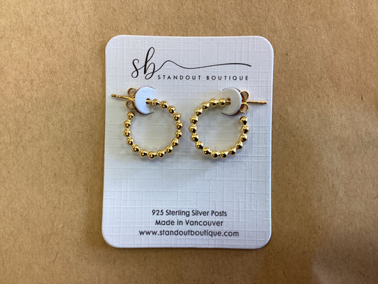 Standout Boutique-Half Orbis Hoops