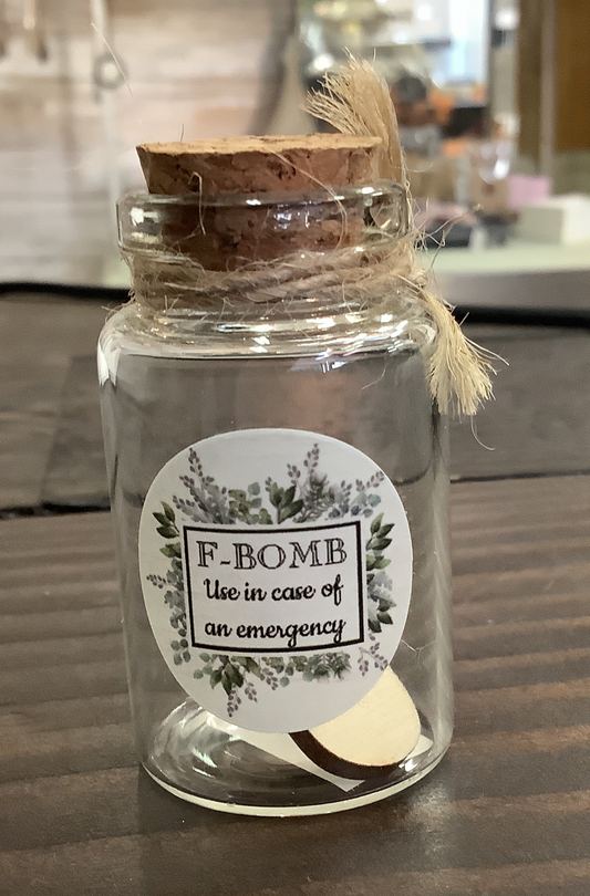 Dipsy doodle Designz - F-Bomb jar