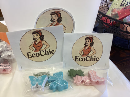 EcoChic ~ straw toppers
