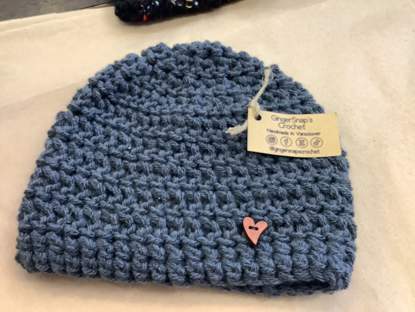 Gingersnaps Crochet - Adult Beanie
