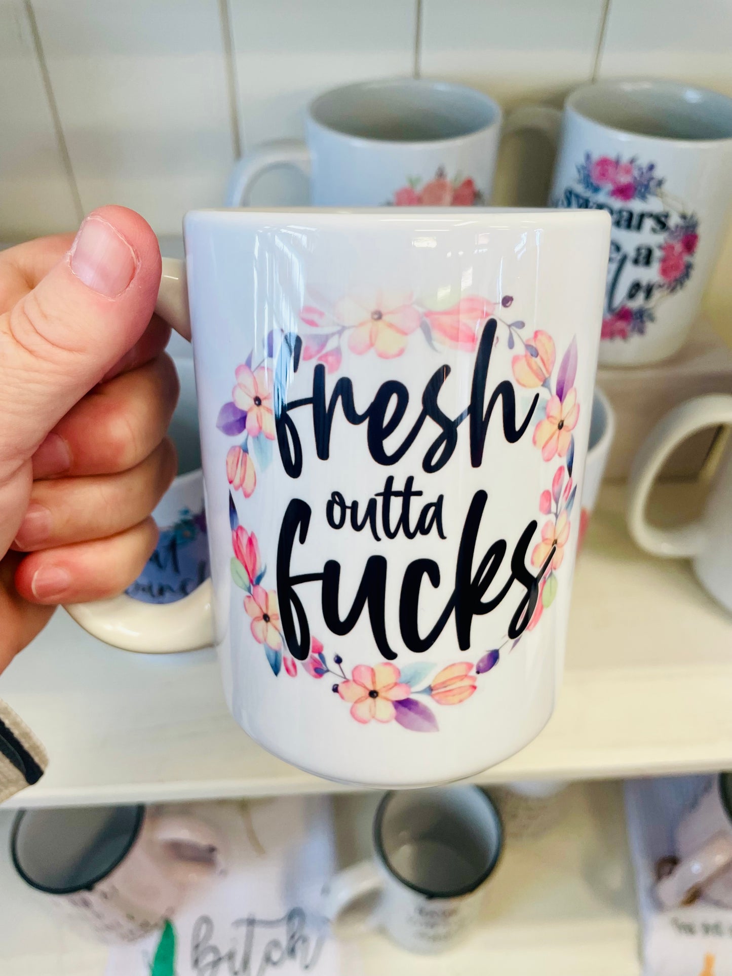 Town & Country coloured mugs