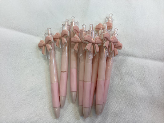 Town & Country- Pen with Pink Bow