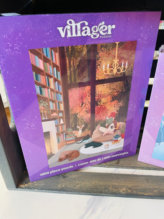 Villager puzzles~ Dream library 1000 piece puzzle.