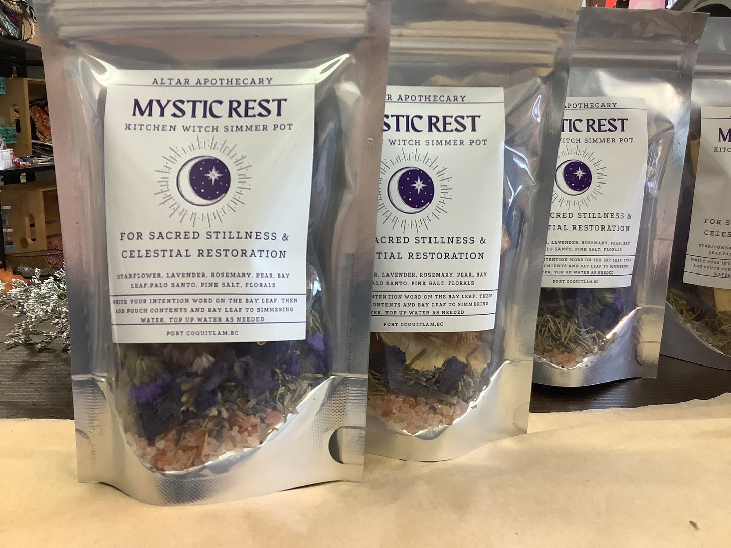 Alter Apothecary | Mystic Rest | Kitchen Witch Simmer Pot | Palo Santo