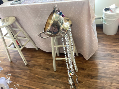 Teaspoon memories Crystal wind chimes