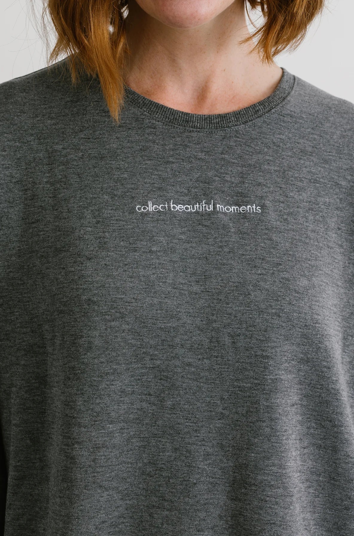 The Roster - Collect Beautiful Moments Grey Crewneck