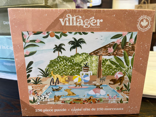 Villager Puzzle Pool Party
