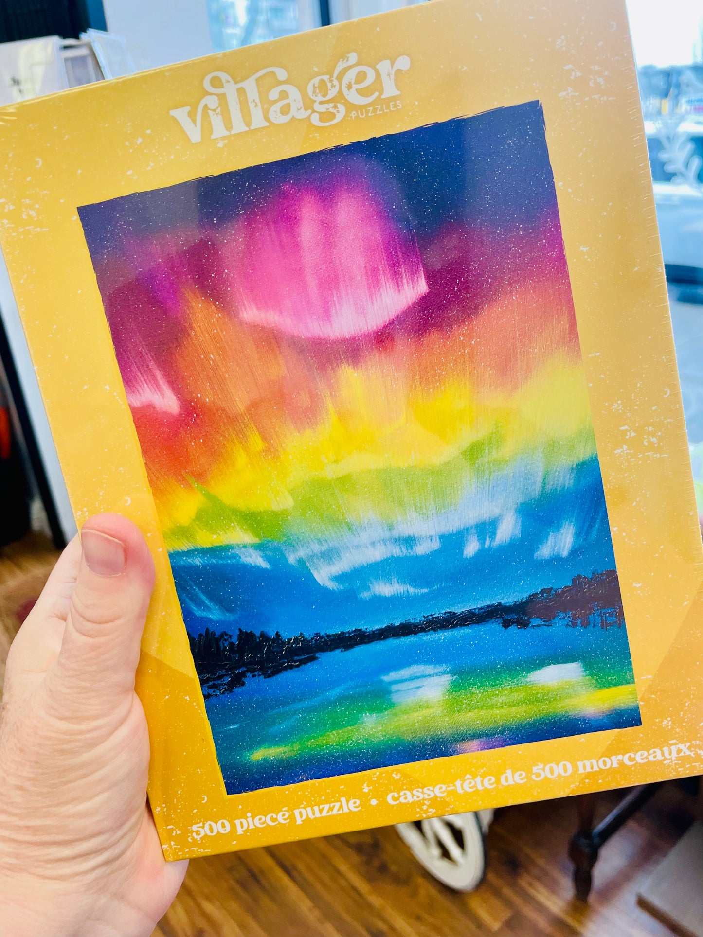 Villager puzzles~Rainbow northern lights