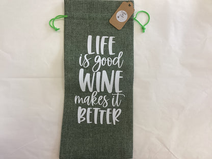 Connie’s Craft Corner- Bottle Bag