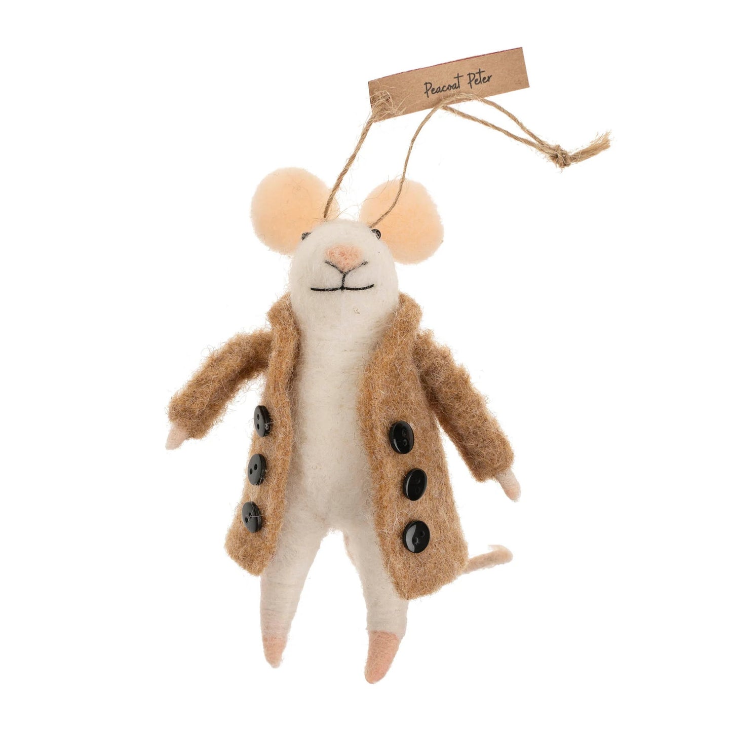Town & Country - Peacoat Peter Mouse Holiday Ornament