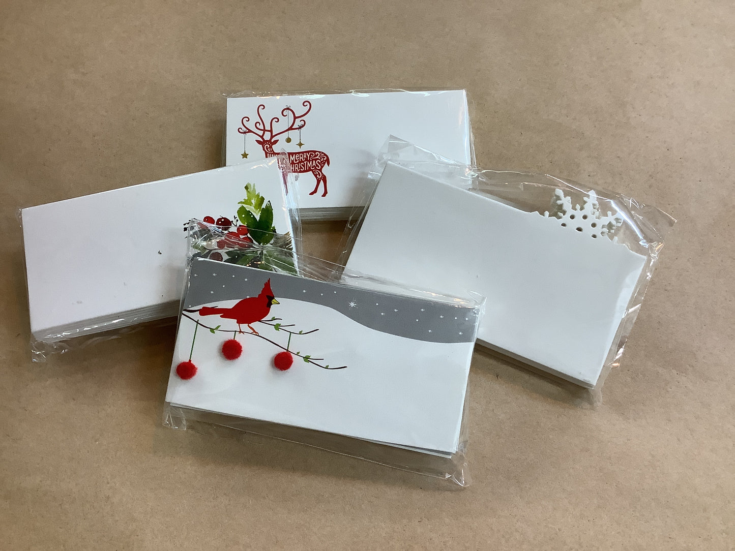 Town & Country - Christmas Place Cards