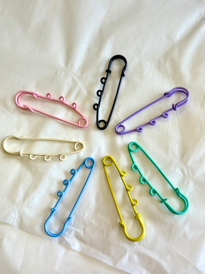 Charm Bar- 3 loop pin
