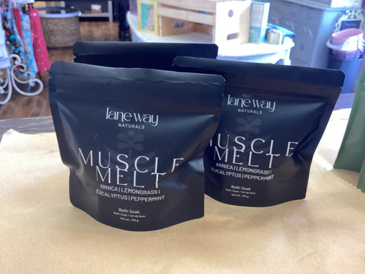 Lane Way Naturals - Muscle Melt - Soothing & Bubbling Bath Salt Soak