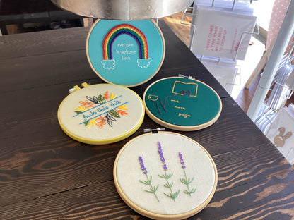 Some bad vibes~embroidery