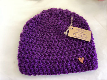 Gingersnaps Crochet - Adult Beanie