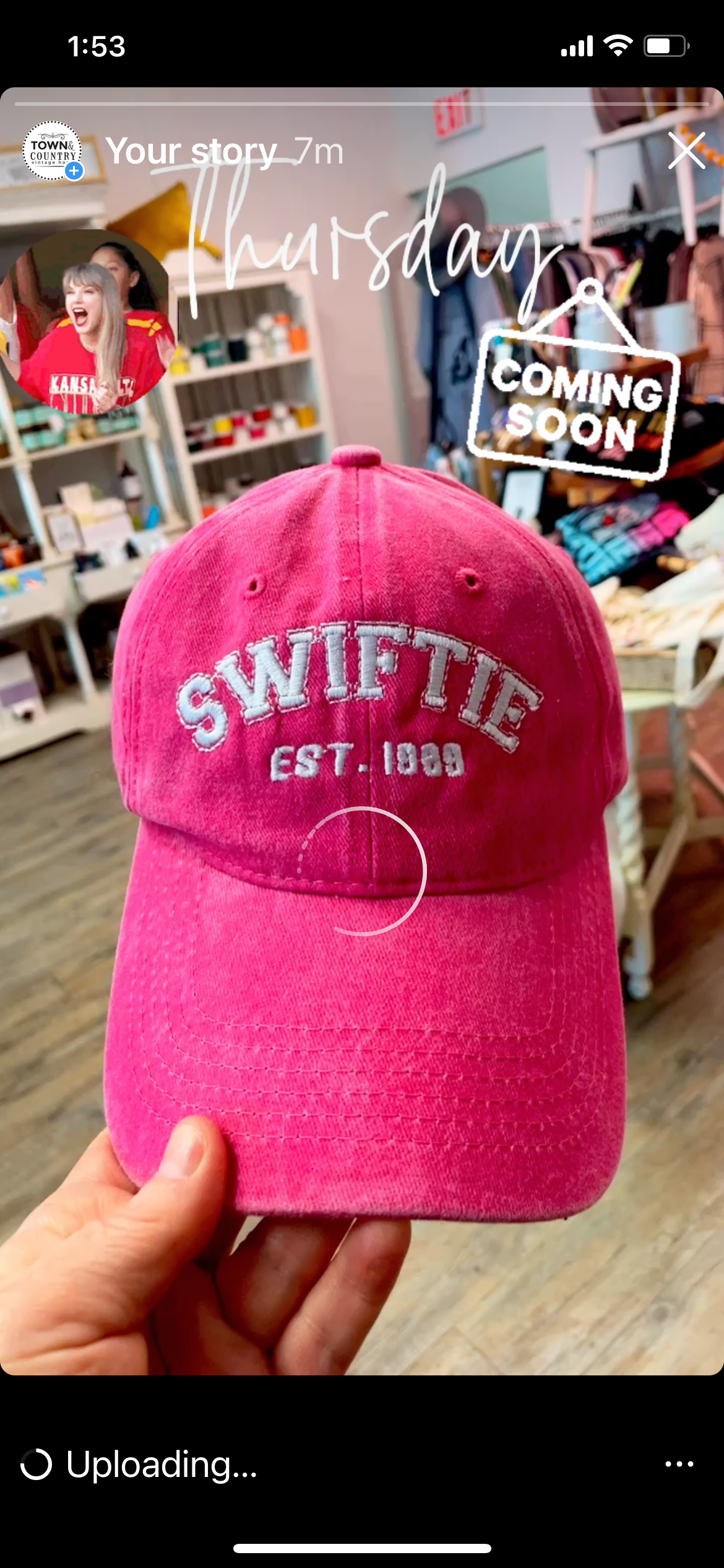 Taylor Swift Swiftie Hat