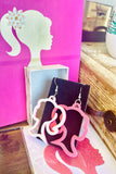 Barbie earrings