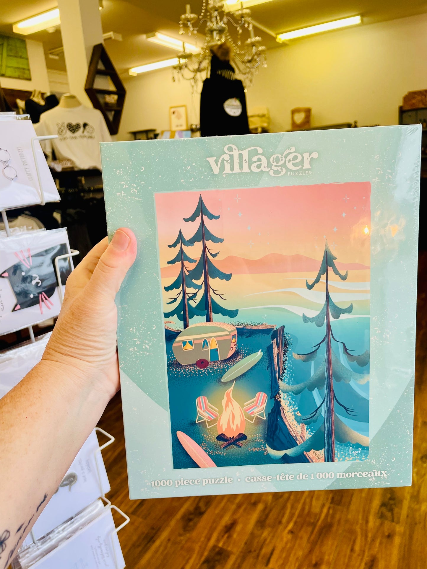 Villager puzzles~ Coastal camping puzzle