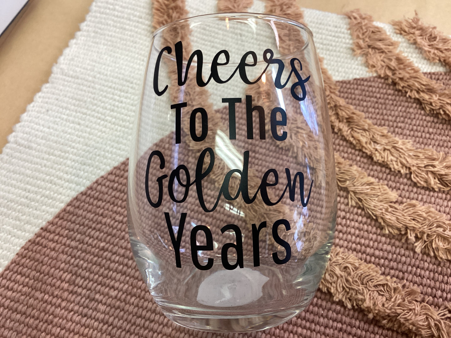 Town & Country -Stemless Wine Glass