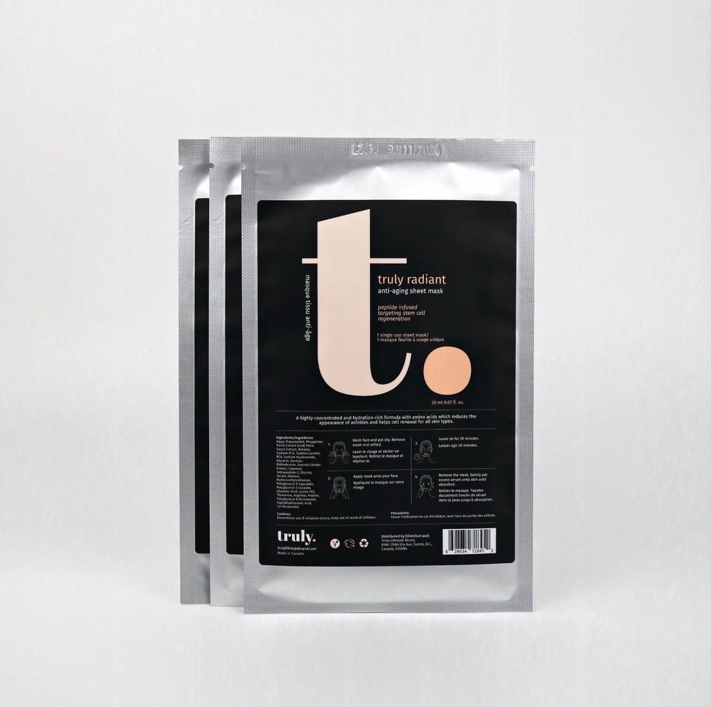Truly Lifestyle Brand - Anti Aging Sheet Mask