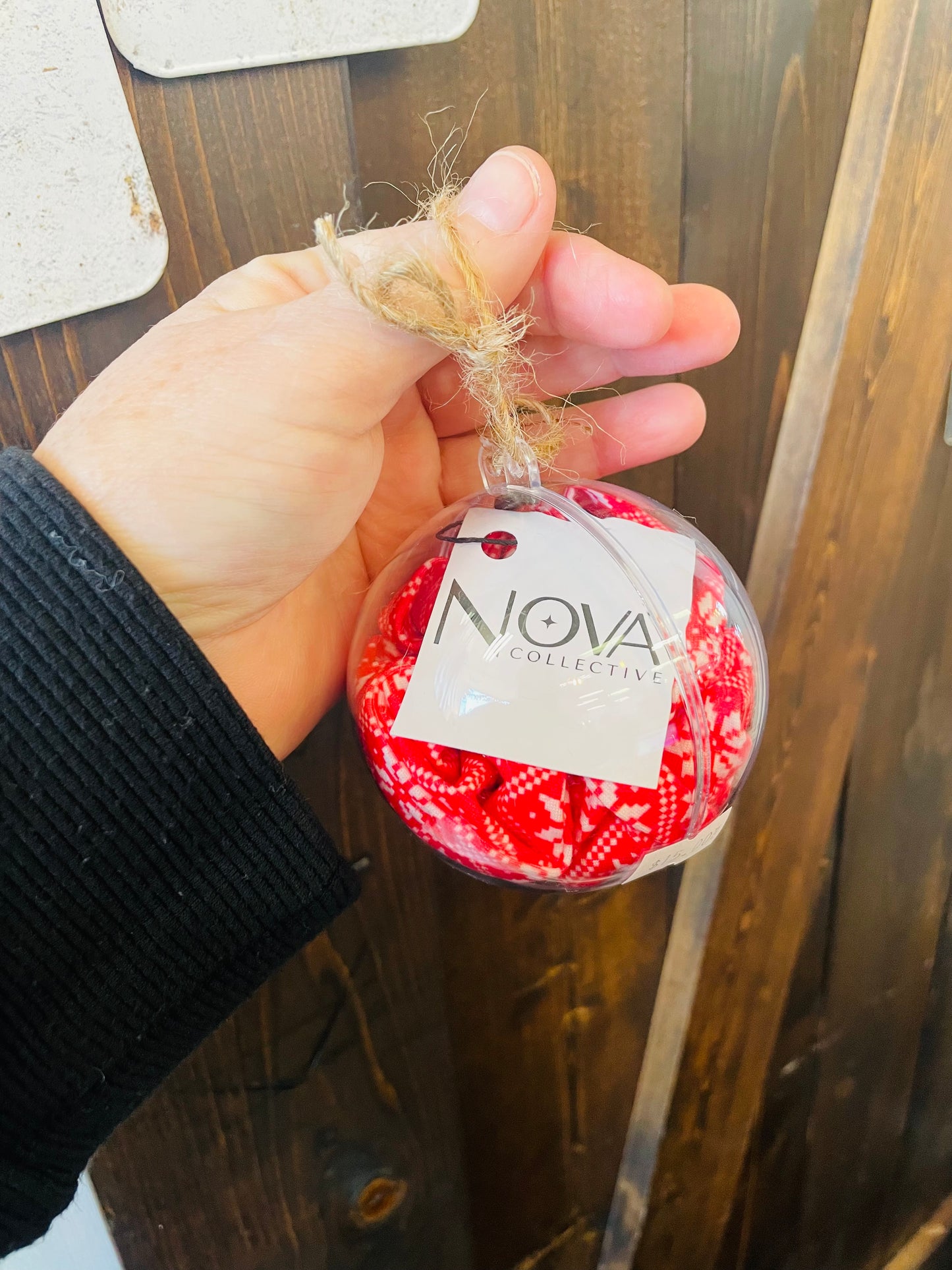 Nova Collective - Scrunchie Christmas Ornament