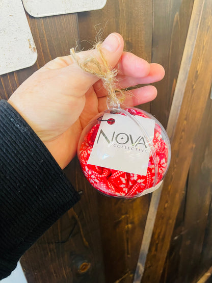 Nova Collective - Scrunchie Christmas Ornament