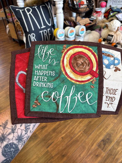 Connie’s craft corner ~mug rug
