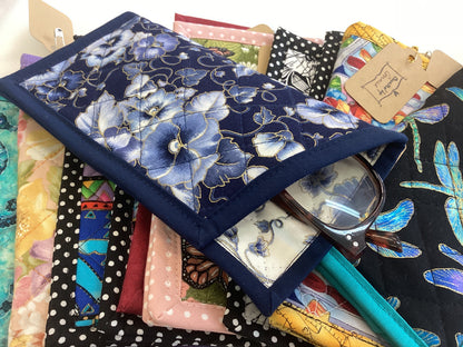 Connie’s Craft Corner- Quilted Glasses Cases