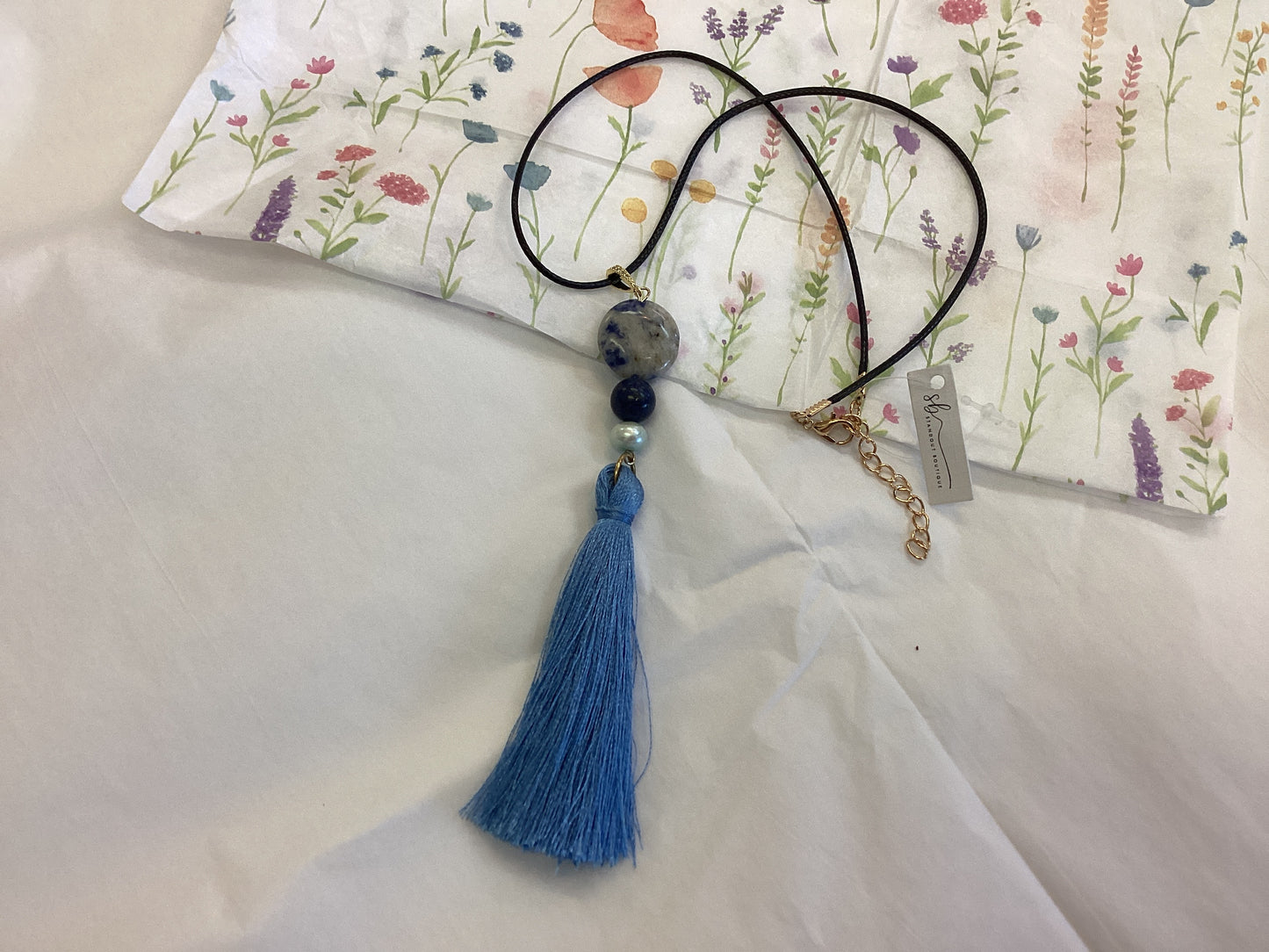 Standout Boutique-Silk Tassel Necklace