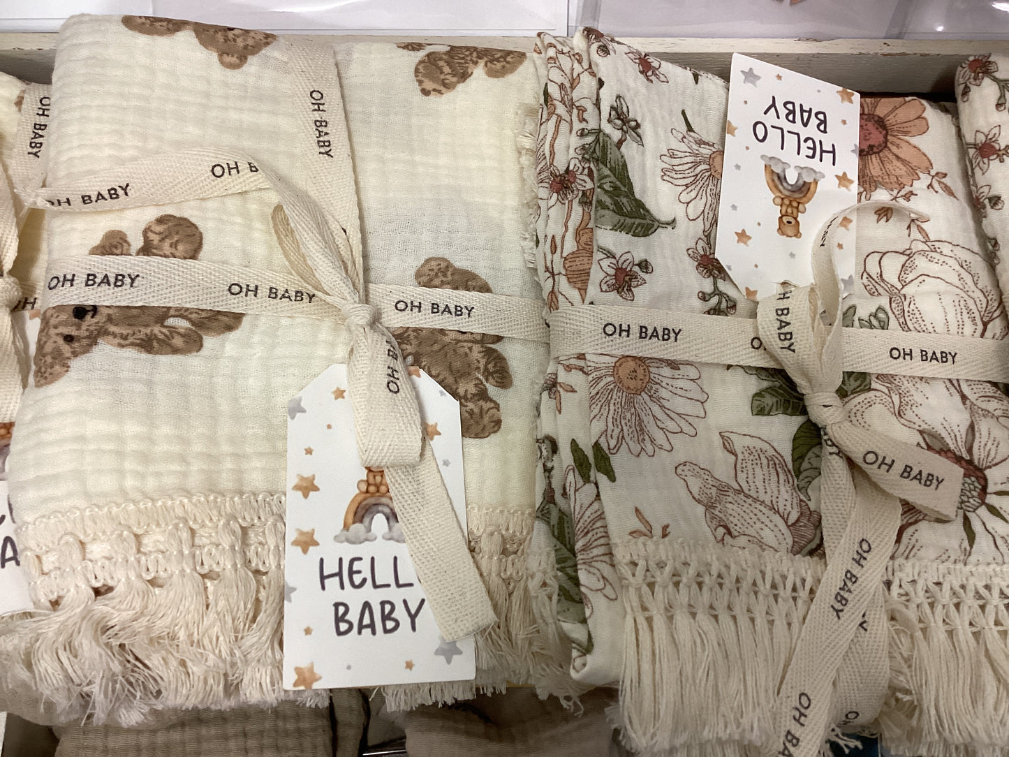 Cozy Baby-Fringe Blanket