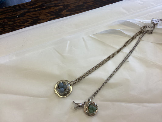 Teaspoon memories ~ Birds nest necklace
