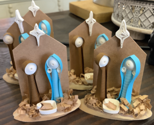 A Paper Life- Nativity Set