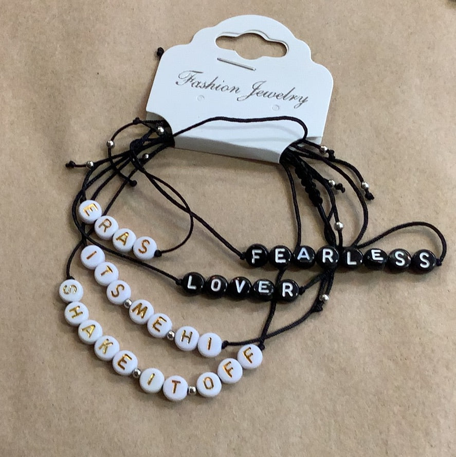 Town & Country - Set of 5 Taylor Swift Bracelets