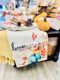 Home sweet Home fall table runner